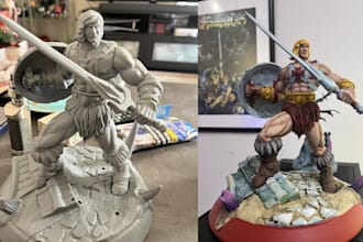 3d print and paint your miniature warhammer 40k 3d figurine toys tabletop figure