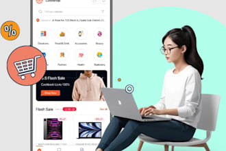 develop marketplace app for clothing, gadget, accessories, furniture like temu