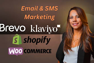 setup advanced klaviyo and brevo email marketing flows in shopify, woocommerce