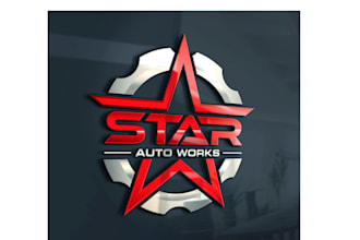 make mechanic repair auto works logo