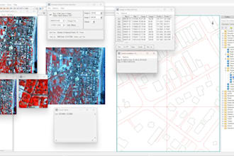 perform precise georeferencing using envi, arcgis pro, and qgis