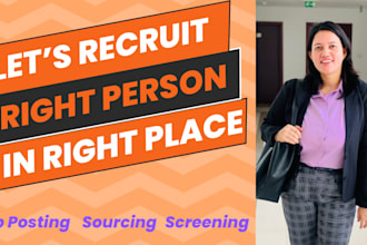 do job post ,recruit and source from different job portals like linkedin, indeed