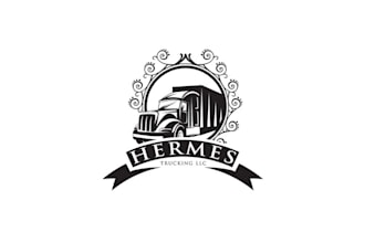 make sustainability hermes trucking logo