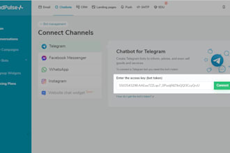 create chatbot for social media platforms, website using manychat,chatfuel,tidio