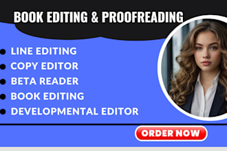 provide substantive developmental or line editing