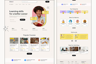 develop elearning wordpress website with learndash lms
