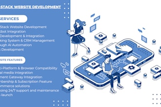 develop a responsive website using wordpress, wix, webflow, html, css, php, etc