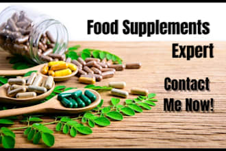 be your food supplement formulation chemist