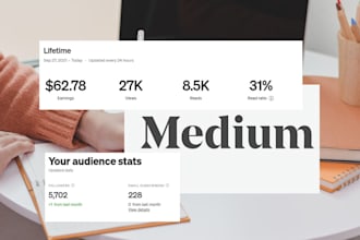 ghostwrite medium articles to go viral on google and medium