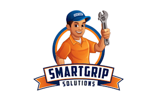 design slip and fall prevention company logo