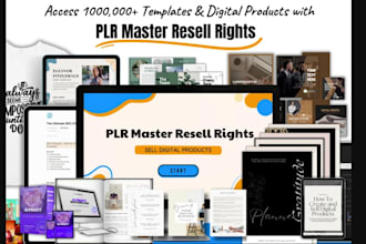 promote master resell right courses with sales funnel, email marketing campaign
