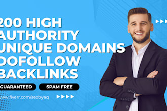do high authority unique domains dofollow SEO backlinks