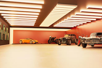design unreal engine 3d cgi car showroom, jewelry, commercial product showroom