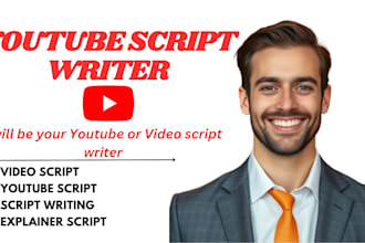 create captivating movie script, screenplay, youtube script, video explainer