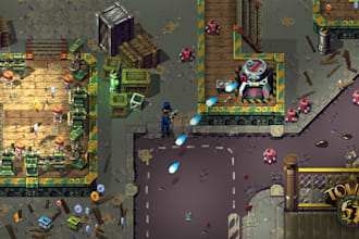 develop 2d platformer, idle, clicker, puzzle, top down game in godot and unity