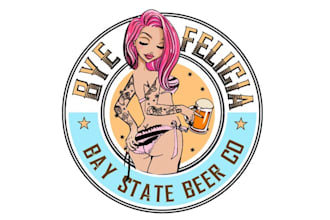 make spotless remarkable beer and girl logo