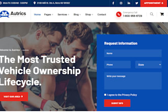 car wash website, car detailing website, auto detailing website auto body repair