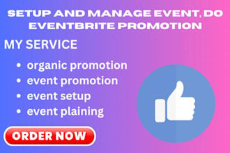 do promotion for event, eventbrite, conference, webinar, ticket promotion