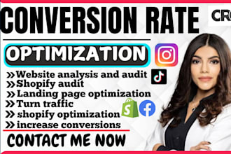 review and audit your website for cro to boost shopify store conversation