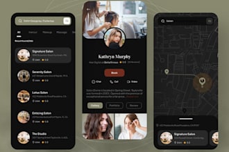 build hair stylish app, salon booking app, hair extension, barber booking app