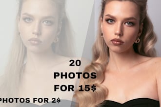 do high end beauty photo skin retouching