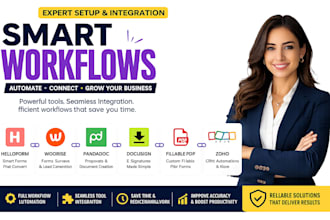 setup helloform woorise workflow pandadoc docusign fillable pdf form zoho form