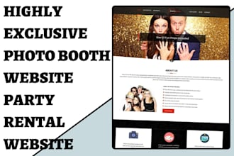 360 photo booth website party rental photo booth website with booking features