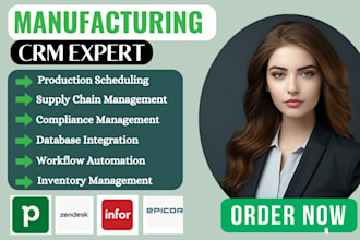setup manufacturing producer crm infor maximizer epicor zendesk freeagent syspro