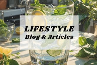 do optimized article writing and blog writing as SEO content writer
