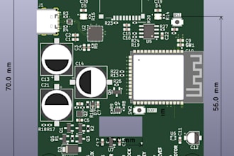 design electronic circuits, draw schematics and make the layout with req docs
