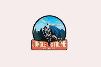 make splendid zip line park logo