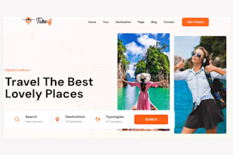 travel agency website, travel website agency, tour travel tour wordpress website