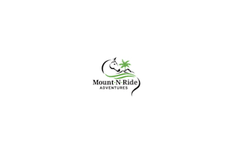 make motivation horse trail riding company logo