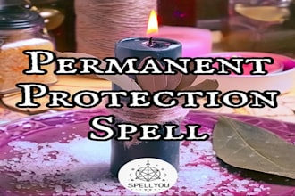 cast extreme protection spell, remove curse psychic shield keep your family safe