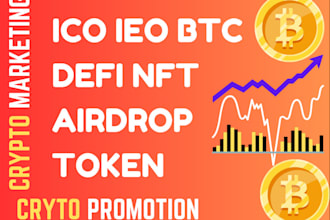 promote your crypto coin token nft ico game project to 1m telegram x marketing