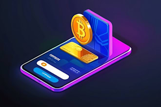 setup payment app, fintech app, wallet app crypto exchange website token website