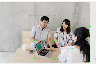 do image labelling, bounding box for ai model training