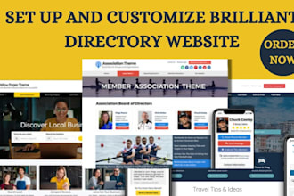 brilliant directory listing website listing website and brilliant directory