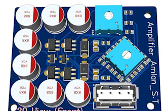 design pcb on circuit diagram or schematic