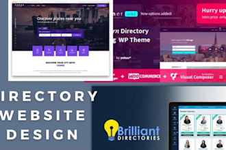 build brilliant directory website using listingpro listeo theme mylisting
