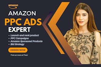 rank and launch product amazon PPC, amazon PPC ads campaigns, sponsored ppc ads