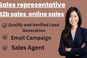 do sales representative sales closer b2b sales  online sales