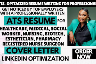 write standout healthcare medical grant pharmacist surgeon biotech rn resume CV