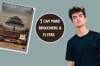 design a professional flyer and broucher under 24 hours