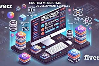 develop custom mern stack websites as a professional full stack developer