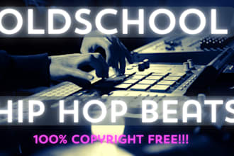 make oldschool hip hop beats, copyright free