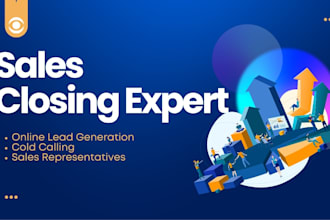 be sales representative virtual sales closer online lead generation cold calling