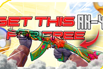 make a professional csgo cs2 thumbnails