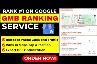 boost local SEO and google my business gbp optimization for gmb maps ranking
