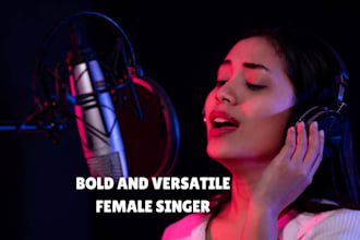 be your pro soulful female christian gospel singer vocals music producer